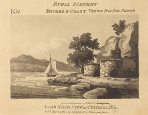 Hornos de cal, vista en Cumberland de John Hassell