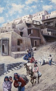 Pueblo Village, 1900