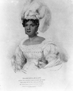 Tamehamalu, Su Majestad la Reina de las Islas Sandwich, 1824