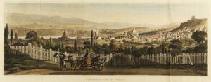 Vista panorámica de Tiflis, 1827 de John Heaviside Clark