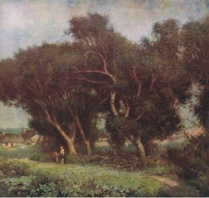 Un camino junto al arroyo, Bibbys Annual, 1916-1917 de John Henderson