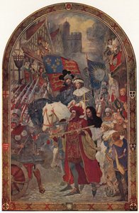 Enrique VI. La Batalla de Barnet, 1471 de John Henry Amshewitz
