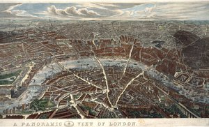 Vista panorámica de Londres de John Henry Banks