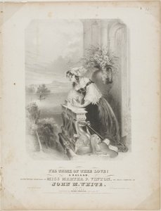 Pensaré en ti, amor. de John Henry Bufford