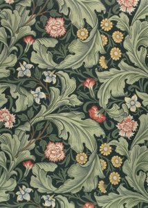 Papel tapiz de Leicester, diseñado por John Henry Dearle (1860-1932) para Morris and Company, 1911 de John Henry Dearle