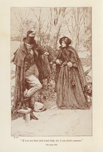 Ilustración para Jane Eyre de Charlotte Bronte (litografía) de John Henry Frederick (after) Bacon