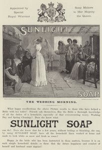 Anuncio, Jabón Sunlight de John Henry Frederick Bacon