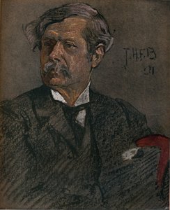 Retrato de Alfred East, c1902