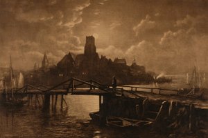 El Puente--Longfellows Bridge de John Henry Hill