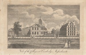 Vista de los colegios de Cambridge, Massachusetts de John Henry Hill