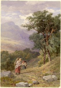 Cerca de Tarbet, Loch Fyne de John Henry Mole