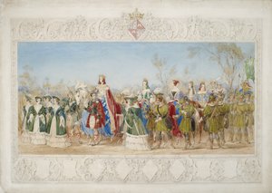 Jane Georgiana, Lady Seymour, Reina de la Belleza de John Henry Nixon