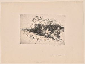 Paisaje otoñal de John Henry Twachtman