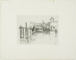 Muelle de Newport de John Henry Twachtman