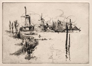 Dordrecht de John Henry Twachtman