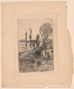 Paisaje francés de John Henry Twachtman