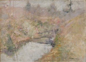 Piscina Hemlock de John Henry Twachtman