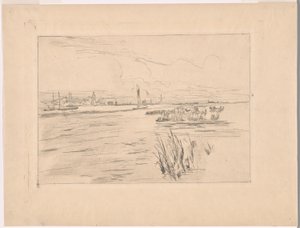 Holland Dykes de John Henry Twachtman