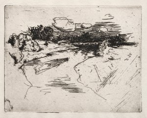 Río Miami, cerca de Cincinnati, Ohio de John Henry Twachtman