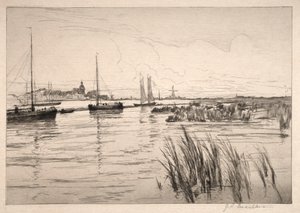 El Dique de Holanda de John Henry Twachtman