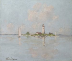 El faro de John Henry Twachtman