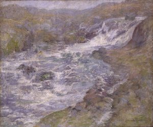 El Torrente de John Henry Twachtman