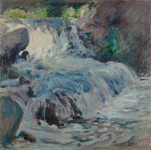 La cascada de John Henry Twachtman