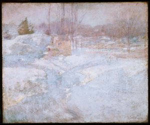 Invierno de John Henry Twachtman