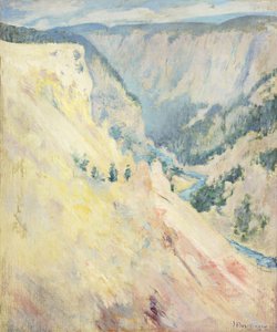 Parque Yellowstone de John Henry Twachtman