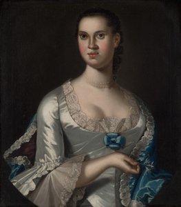 Sra. Elizabeth Smith (de soltera Elizabeth Chew), 1762 de John Hesselius