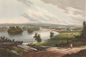 Fuerte Edward No. 10 del Portafolio del Río Hudson de John Hill