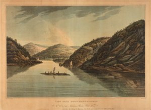 Vista cerca de Fort Montgomery (nº 18, cartera del río Hudson) de John Hill