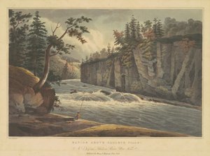 Rápidos sobre las cataratas de Hadley