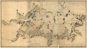 [El puerto de Boston, con sus alrededores, &c.
