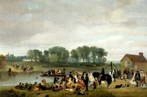 Ferry de Wilford, Nottingham (Los Comedores de Cerezas) de John Holland