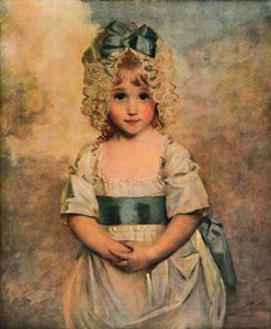 Charlotte Augusta Papendiek a los cinco años, 1788