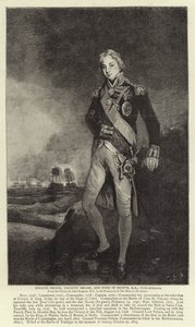 Horatio Nelson, Vizconde Nelson y Duque de Bronte, KB, Vicealmirante de John Hoppner