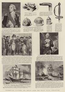Imágenes y Reliquias Interesantes de la Exposición Naval Real de John Hoppner