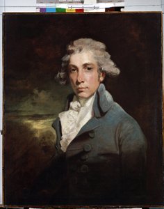 Retrato del político y dramaturgo irlandés Richard Brinsley Sheridan (1751-1816)"" (Retrato del dramaturgo y estadista Whig Richard Brinsley Sheridan (1751-1816) Pintura de John Hoppner (1758-1810) Siglo XVIII Dim. 77x30. 3 cm Museo de la de John Hoppner