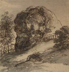 Estudio de una roca masiva de John Hoppner