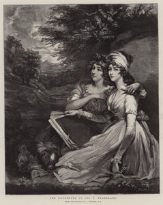 Las Hijas de Sir T Frankland de John Hoppner