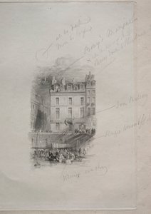 Alojamiento de Napoleón, Quai Conti, 1836