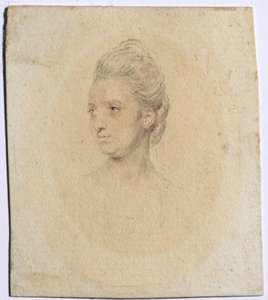 Retrato de una mujer de John I Smart