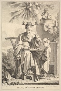 El juego del ajedrez chino, 1741-63
