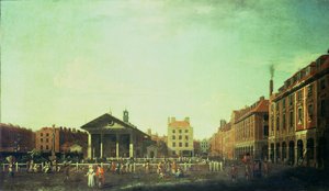 Vista de St. Paul, Covent Garden, 1762 de John Inigo Richards