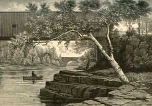 El Passaic, debajo de Little Falls de John J. Harley