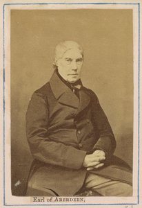 [George Hamilton Gordon, 4º Conde de Aberdeen] de John Jabez Edwin Mayall