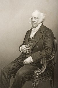 Andrew Reed (1788-1862) grabado por D.J. Pound de una fotografía, de 