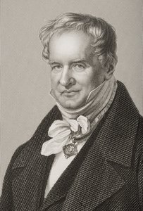 Friedrich Heinrich Alexander Humboldt (1769-1859), Barón von Humboldt, grabado por D.J. Pound de una fotografía, del libro The Drawing-Room of Eminent Personages, Volumen 2, publicado en Londres, 1860 de John Jabez Edwin Paisley Mayall