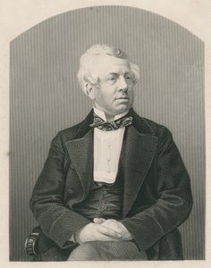 George William Frederick Howard, grabado por D.J. Pound de una fotografía, de 